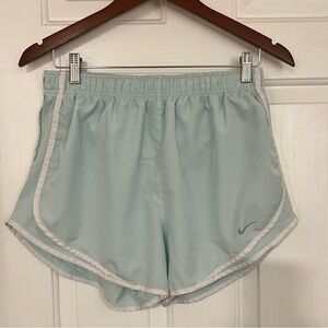 Nike Women's Sky Blue Athletic Shorts